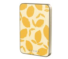 BURGA Magnetic Powerbank 5.000mAh - Lemon Tart gunmetal