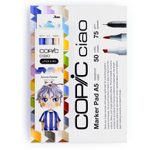 COPIC® Ciao Serene Palette Starter Layoutmarker-Set grau 1.0 + 6.0 mm Schreibfarbe: Mehrfarbig