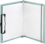 sax design Klemmbrett 2-750-20 DIN A5 auf DIN A4 aqua Kunststoff, 1 St.