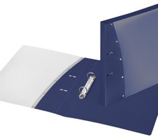 VELOFLEX Diamond Präsentationsringbücher 2-Ringe DIN A4 2,90 cm blau
