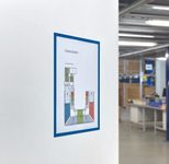 magnetoplan Magnetrahmen blau A4