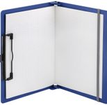 sax design Klemmbrett 2-750-22 DIN A5 auf DIN A4 blaubeere Kunststoff, 1 St.