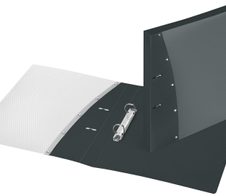 VELOFLEX Diamond Präsentationsringbücher 2-Ringe DIN A4 2,90 cm schwarz