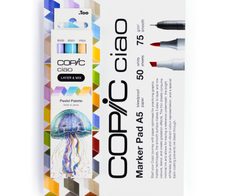 COPIC® Ciao 2D Pastel Palette Starter Layoutmarker-Set grau 1.0 + 6.0 mm Schreibfarbe: Mehrfarbig