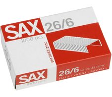 sax design Heftklammern 26/6