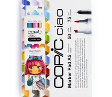 COPIC® Ciao Vibrant Palette Starter Layoutmarker-Set grau 1.0 + 6.0 mm Schreibfarbe: Mehrfarbig