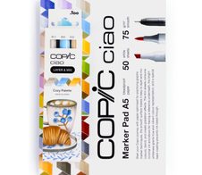 COPIC® Ciao 3D Cozy Palette Starter Layoutmarker-Set grau 1.0 + 6.0 mm Schreibfarbe: Mehrfarbig