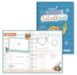 Häfft® Verlag Freundebuch Endlich Schulkind blau