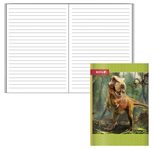 ROTH Schulheft T-Rex Welt liniert DIN A6 32 Blätter