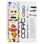 COPIC® Ciao 2D Brilliant Palette Starter Layoutmarker-Set grau 1.0 + 6.0 mm Schreibfarbe: Mehrfarbig