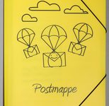 PAGNA Sammelmappe Postmappe DIN A4 gelb