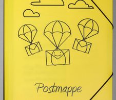 PAGNA Sammelmappe Postmappe DIN A4 gelb