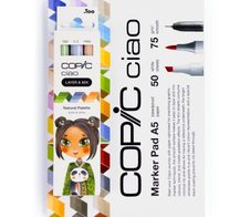 COPIC® Ciao Natural Palette Starter Layoutmarker-Set grau 1.0 + 6.0 mm Schreibfarbe: Mehrfarbig