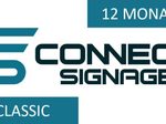 connectSignage CLASSIC Cloud Lizenz 12 Monate Digital Signage Software
