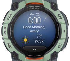 GARMIN Watch Instinct 3 50mm grün, schwarz