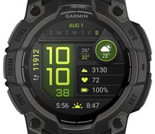 GARMIN Watch Instinct 3 45mm schwarz