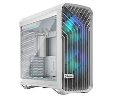 Fractal Design PC Gehäuse Torrent White RGB ATX TG Clear Tint weiß