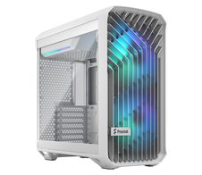 Fractal Design PC Gehäuse Torrent Compact RGB White ATX TG Clear weiß