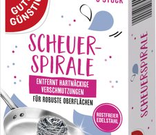 GUT&GÜNSTIG Topfreiniger Scheuerspirale
