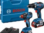 BOSCH Professional GDX 18V-200 + GSR 18V-55 Akku-Drehschlagschrauber-Set