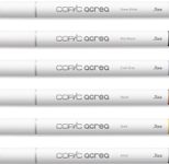 COPIC® acrea Essentials Layoutmarker-Set weiß 0.8 mm Schreibfarbe: Mehrfarbig