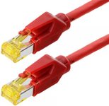 Tecline Patchkabel S/FTP, PiMF, CAT.6A ISO IEC, rot, 2,0 m