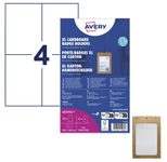 AVERY Zweckform Namensschilder XL Karton, weiß 14,80 x 10,50 cm