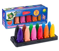 JOLLY Rocket Wachsmalstifte farbsortiert