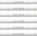 COPIC® acrea Vivid Layoutmarker-Set weiß 0.8 mm Schreibfarbe: Mehrfarbig