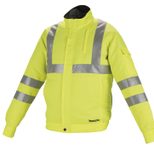 makita Akku-Kühljacke neongelb Größe L DFJ214ZL