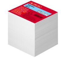 herlitz Notizzettel 9,0 x 9,0 cm, weiß