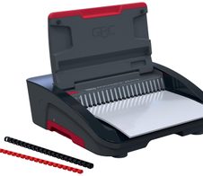 GBC CombBind CB25E Kunststoffbindegerät schwarz/rot