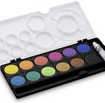 LAMY Wasserfarbkasten 12 Farben aquaplus schwarz