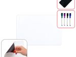 ALLboards magnetische Whiteboardfolie blanko 30,5x20cm, 1 St.