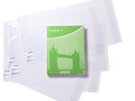 HERMA Buchumschläge BASIC transparent 54,0 x 26,7 cm