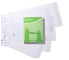 HERMA Buchumschläge BASIC transparent 54,0 x 26,7 cm