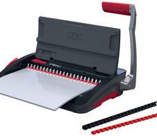 GBC CombBind CB12 Kunststoffbindegerät schwarz/silber