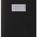 HERMA Heftumschlag glatt schwarz DIN A5 14,8 x 21,0 cm