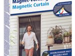 tesa Fliegengitter Insect Stop Magnetvorhang anthrazit 0,8 x 2,0 m