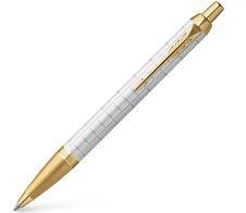 PARKER IM Premium Kugelschreiber weiß 0.6 mm Schreibfarbe: Blau