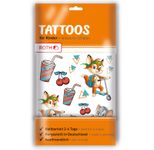 ROTH Klebetattoo Fredo & Fitzi