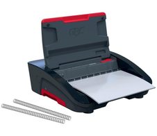 GBC WireBind WB15E Drahtbindegerät schwarz/silber/rot