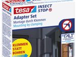 tesa Klemmscharnier für Fliegengitter Insect Stop Falt Adapter Set anthrazit