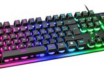 Deltaco Gaming DK220 kabelgebundene Gaming Tastatur - QWERTZ DE - schwarz
