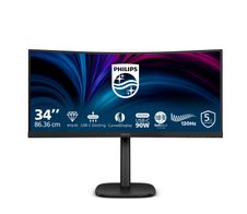 Philips 34B2U3600C WQHD Curved Business Display 86,4 cm (34") Schwarz