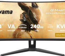 iiyama G-MASTER GCB3486WQSCP-B1 4K Ultra HD Curved Gaming Display 86,4 cm (34")