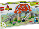 LEGO® DUPLO 10426 Town Eisenbahnbrücke und Schienen - Erweiterungsset