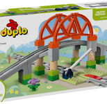 LEGO® DUPLO 10426 Town Eisenbahnbrücke und Schienen - Erweiterungsset