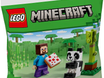LEGO® Minecraft 30672 Steve mit Baby-Panda (Polybag)