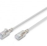 Digitus CAT 6A F-FTP Slim Patchkabel, 3m, Grau